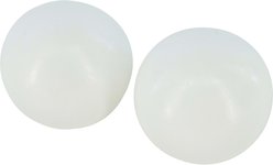 Turbo Scratcher Replacement Ball, White, 2 count