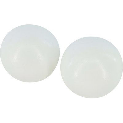 Turbo Turbo Scratcher Replacement Ball, White, 2 count
