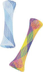 Turbo Plastic Tube Cat Toys, Multicolor, 2 count
