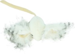 Turbo Random Fun Big Ears Mouse Cat Toy, White