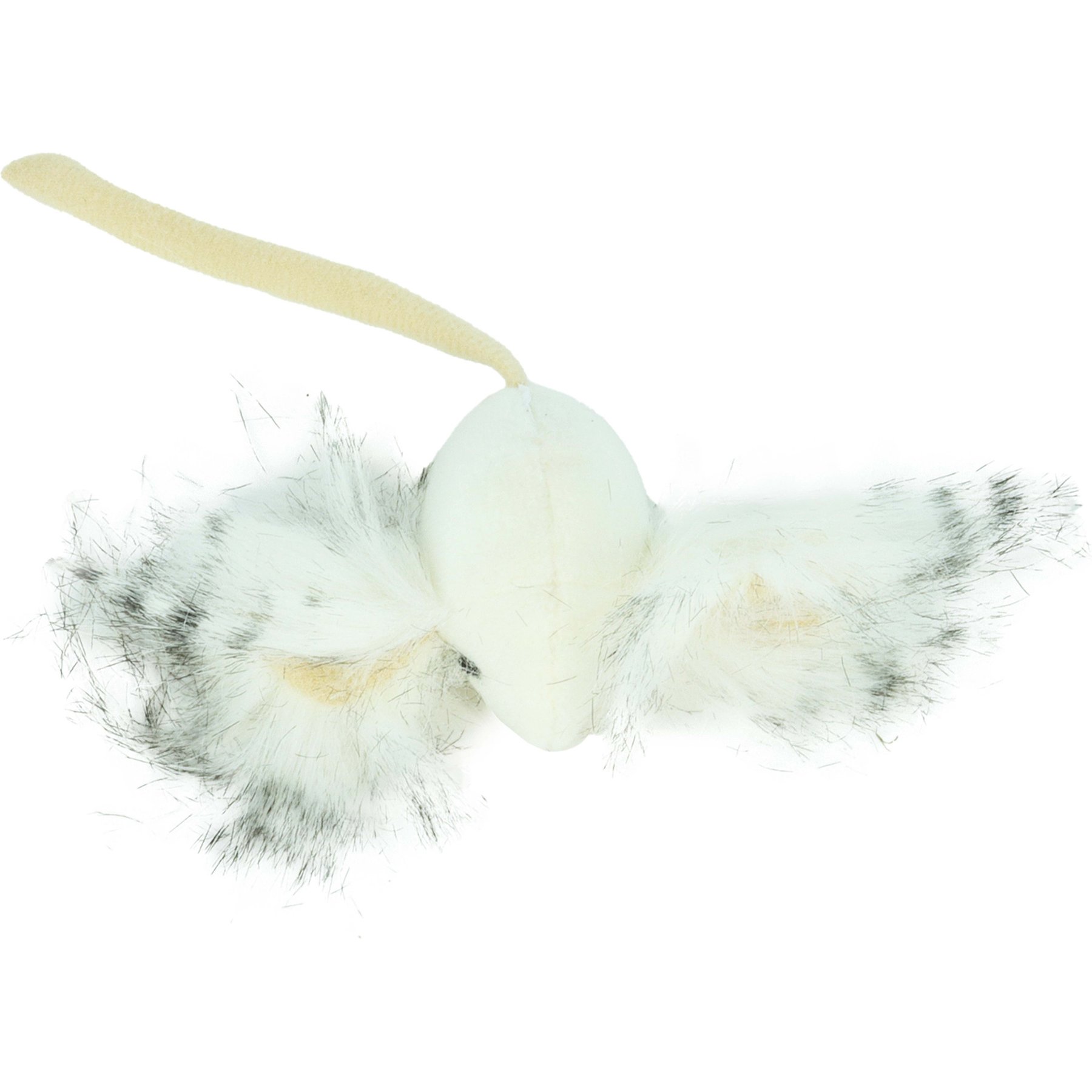 Turbo Random Fun Big Ears Mouse Cat Toy, White