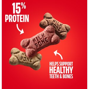 Milk-Bone Flavor Snacks Mini's Flavored Crunchy Dog Treats, 36-oz tub