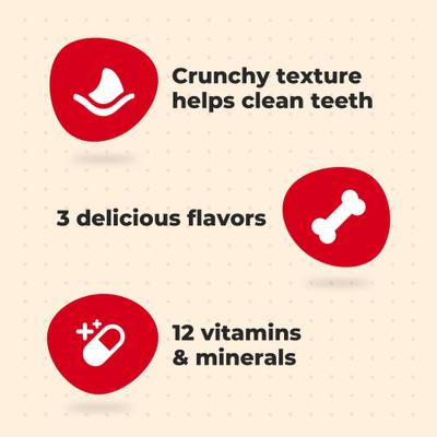 Show full view: Milk-Bone Flavor Snacks Mini's Flavored Crunchy Dog Treats, 36-oz tub slide 4 of 11