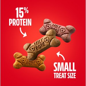 Milk-Bone Peanut Butter Flavor Crunchy Small Dog Treats, 7-lb box