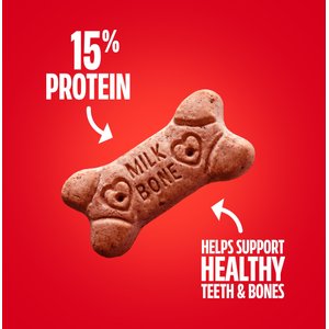 Milk-Bone Flavor Snacks Flavored Crunchy Small Dog Treats, 7-lb box