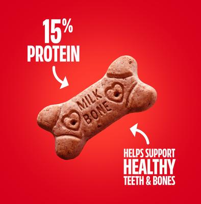 Show full view: Milk-Bone Flavor Snacks Flavored Crunchy Small Dog Treats, 7-lb box slide 5 of 10