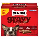 Milk-Bone GravyBones Gravy Coated Biscuit Small Dog Treats, 7-lb box