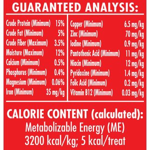 Milk-Bone Mini's Peanut Butter Flavor Crunchy Dog Treats, 15-oz box