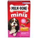 Milk-Bone Mini's Peanut Butter Flavor Crunchy Dog Treats, 15-oz box