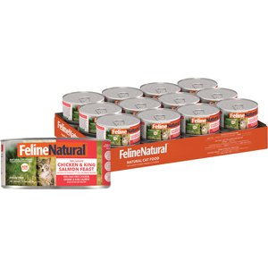 FELINE NATURAL New Zealand Chicken & King Salmon Feast Grain-Free