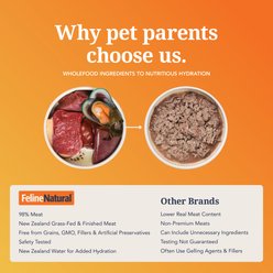 Feline Natural New Zealand Grain-Free Lamb & Venison Feast Freeze-Dried Cat Food, 11-oz bag slide 2 of 7