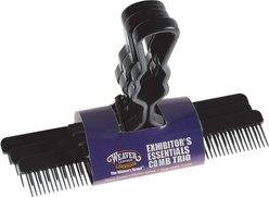 Weaver Livestock Exhibitor's Essentials Comb Trio Grooming Tool, Black