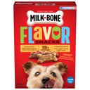 Milk-Bone Flavor Snacks Flavored Crunchy Small Dog Treats, 1.5-lb box