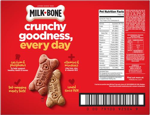 Show full view: Milk-Bone Flavor Snacks Flavored Crunchy Small Dog Treats, 7-lb box slide 10 of 11