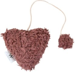 Our Green House Organic Heart Cat Toy, Brown