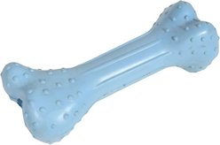 Our Green House Natural Rubber Treat Bone Dog Toy, Blue