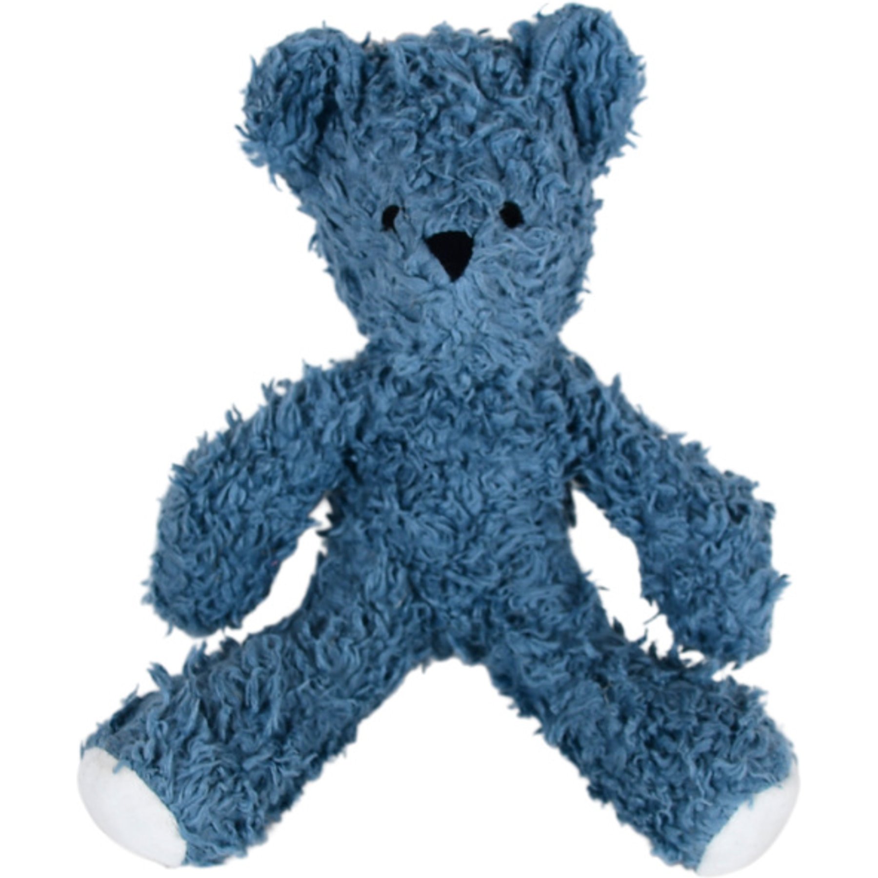 Our Green House Organic Bear Dog Toy, Blue