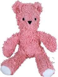 Our Green House Organic Bear Dog Toy, Pink