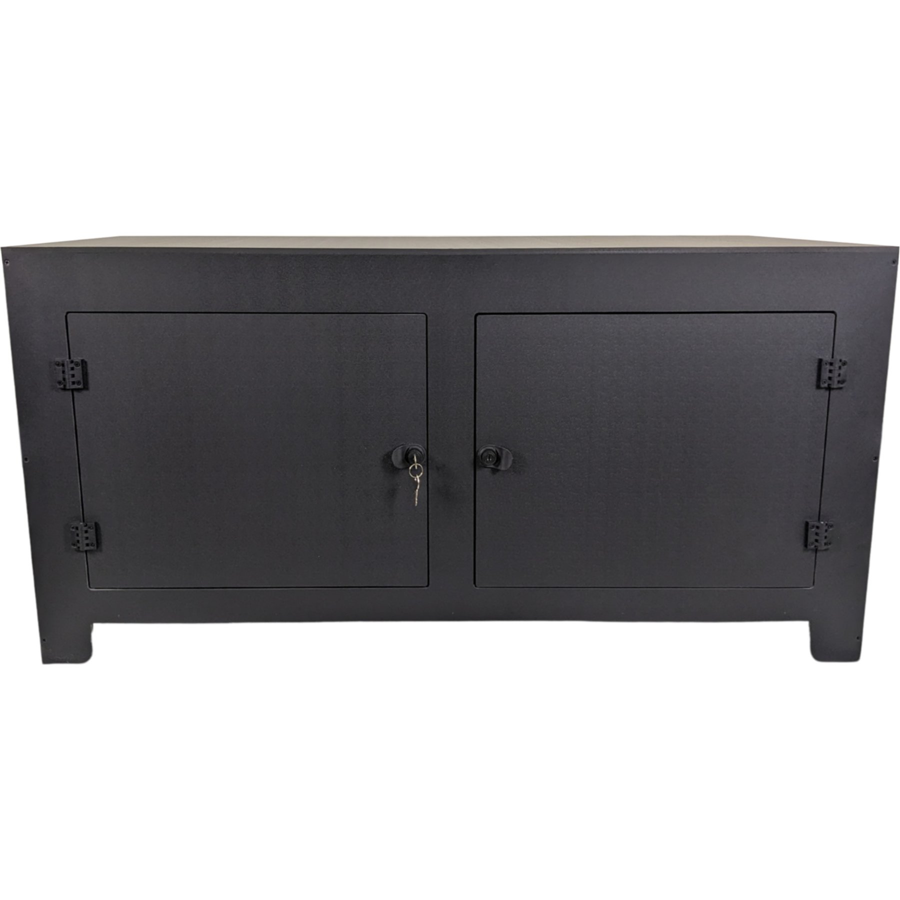 Reptile Kages 5x2 Premium PVC Reptile Terrarium Enclosure Cabinet, Black, 150-gal