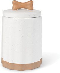 Fringe Studio Speckled Bone Dishwasher Safe Dog Treat Jar, Multicolor, Medium
