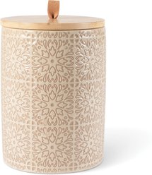 Fringe Studio Sevilla Tile Dishwasher Safe Dog Treat Jar, Multicolor, Medium