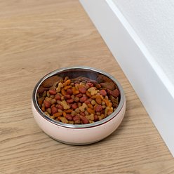 Fringe Studio Speckled Stripe Dishwasher Safe Stone Dog Bowl, Multicolor, Medium slide 2 of 2