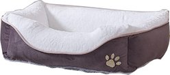 HOMLUX Cozy Indoor Dog & Cat Bed with Removable Washable Cover, Anthracite slide 2 of 5