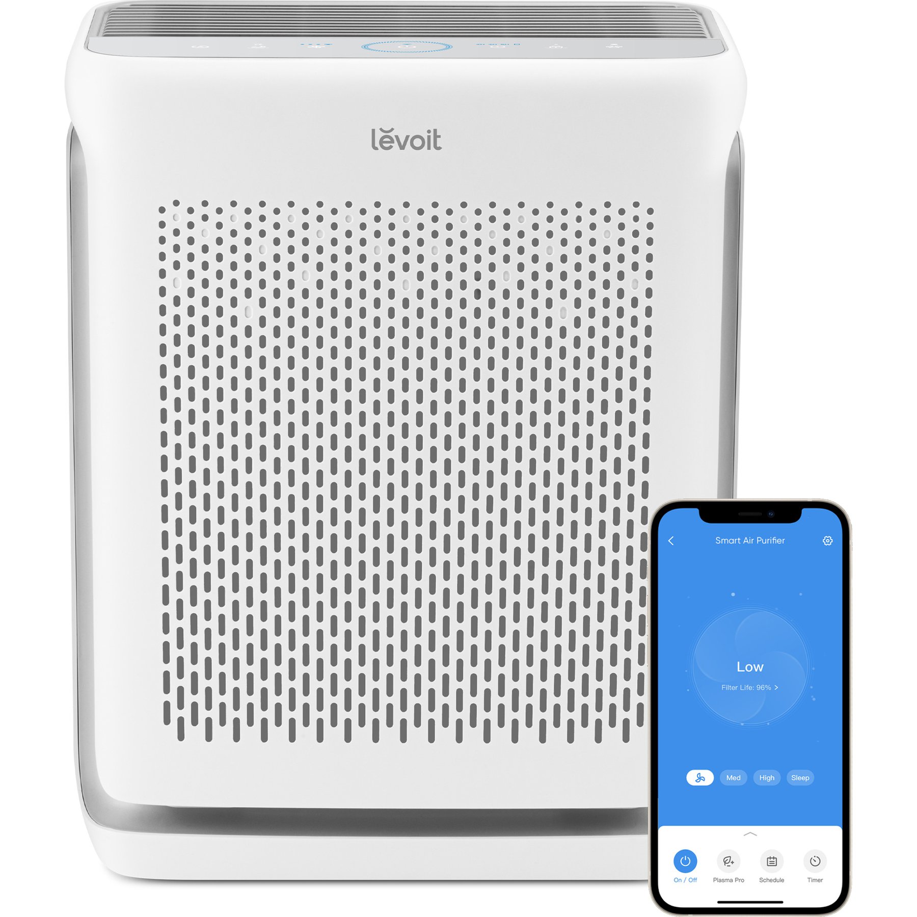 LEVOIT Vital 200S-P Smart Air Purifier, White