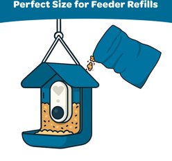 Kaytee Smart & Small Feeder Refill Seed Blends Wildbird Food, 2-lb bag, 6 count slide 2 of 9