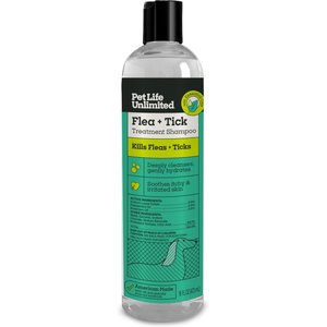 Pet Life Unlimited Flea & Tick Treatment Dog Shampoo, 16-fl oz bottle