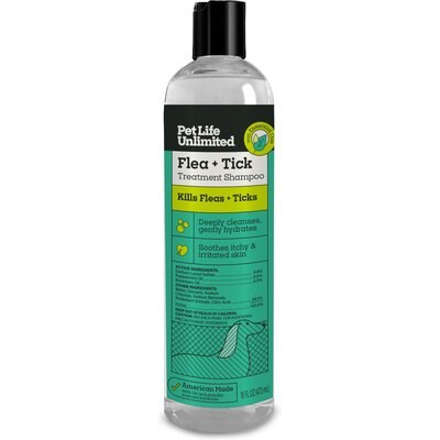Pet Life Unlimited Pet Life Unlimited Flea & Tick Treatment Dog Shampoo, 16-fl oz bottle
