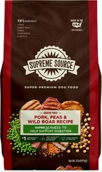 Supreme Source Grain-Free Pork, Peas & Wild Boar Recipe Dry Dog Food, 22-lb bag slide 1 of 9