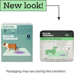 Pet Life Unlimited Health Tracker Dog Pee Pads, Large: 22 x 22-in, Unscented, 20 count slide 2 of 9