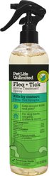 Pet Life Unlimited Flea & Tick Home Treatment Dog Spray, 16-fl oz bottle