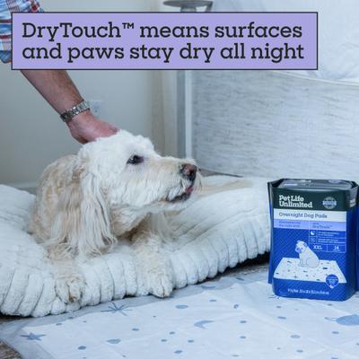 Show full view: Pet Life Unlimited Overnight Smart Prints Dog Pee Pads, Chamomile Vanilla Scent, XX-Large: 36 x 30-in, 14 count slide 7 of 10