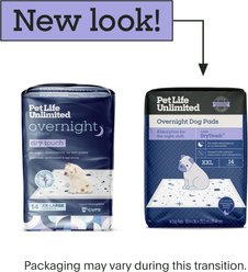 Pet Life Unlimited Overnight Smart Prints Dog Pee Pads, Chamomile Vanilla Scent, XX-Large: 36 x 30-in, 14 count slide 2 of 9