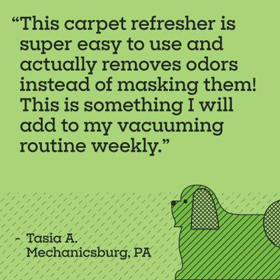 Show full view: Pet Life Unlimited Carpet Refresher, Juniper Leaf Scent, 16-oz bottle slide 7 of 11