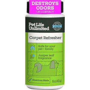 Pet Life Unlimited Carpet Refresher, Juniper Leaf Scent, 16-oz bottle