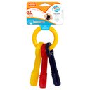 Nylabone Just for Puppies Teething Chew Toy Keys Bacon, Medium