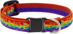 LupinePet MicroBatch Limited Edition Pixal Party Breakaway Buckle Safety Cat Collar, One Size: 8 to 12-in neck, 1/2-in wide