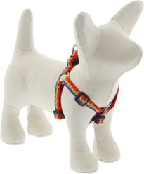 LupinePet MicroBatch Limited Edition Pixel Party Step In Dog Harness, X-Small: 10 to 13-in chest, 1/2-in wide
