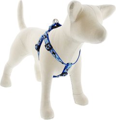 LupinePet MicroBatch Limited Edition Orcas Step In Dog Harness, Medium/Large: 20 to 30-in chest, 3/4-in wide