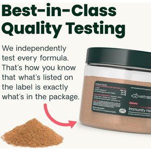 VetriScience Lysine Complete Creamy Chicken Flavor Triple-Action Immune Support Supplement for Cats, 2.75-oz jar