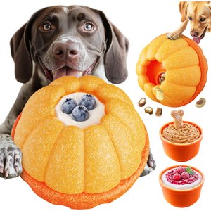KADTC ALl IN ONE 3 in 1 Walnut Fillable Freeze Enrichment Dog