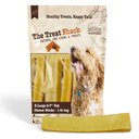 The Treat Shack 6 to 7-in Himalayan Yak Cheese Dog Chew Treats, Jumbo, 1-lb bag