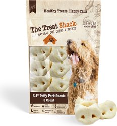 The Treat Shack 3 to 4-in Pork Snouts Natural Dog Chew Treats, 5 count