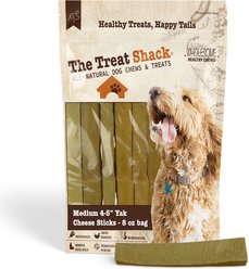 The Treat Shack 4 to 5-in Himalayan Yak Cheese Dog Chew Treats, Medium, 8-oz bag