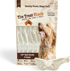 The Treat Shack 8 to 9-in Beef Snouts Natural Dog Chew Treats, Jumbo, 3 count
