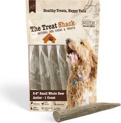 The Treat Shack Whole Naturally Shed 5-in Deer Antler Dog Treats, Small, 1 count
