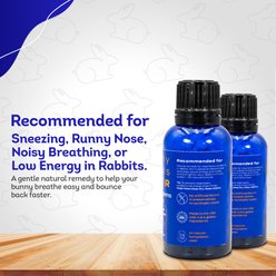 Healthy Animals 4Ever Respiratory Natural Treatment Rabbit Supplement, 25-g bottle, 2 count slide 2 of 8